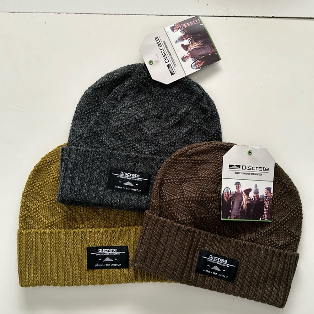 Discrete beanies